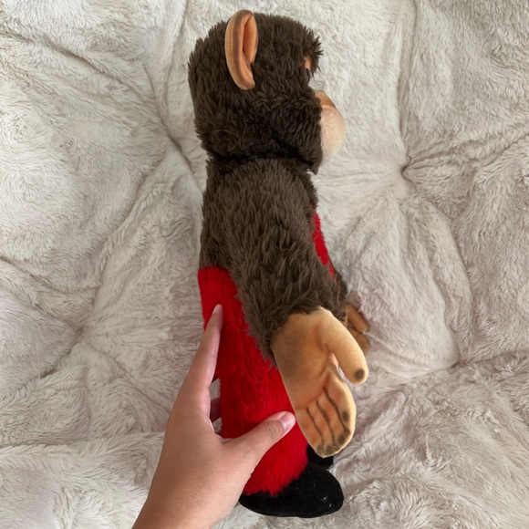 Vintage STEIFF Button 6190/40 Chimpanzee Monkey Stuffed Animal 1971-1982 - Picture 4 of 10